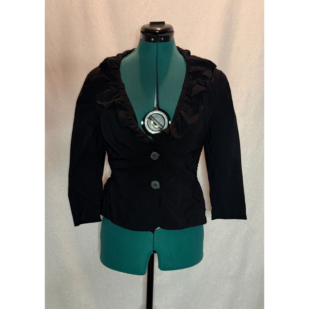 Yank black blazer jacket. Size large